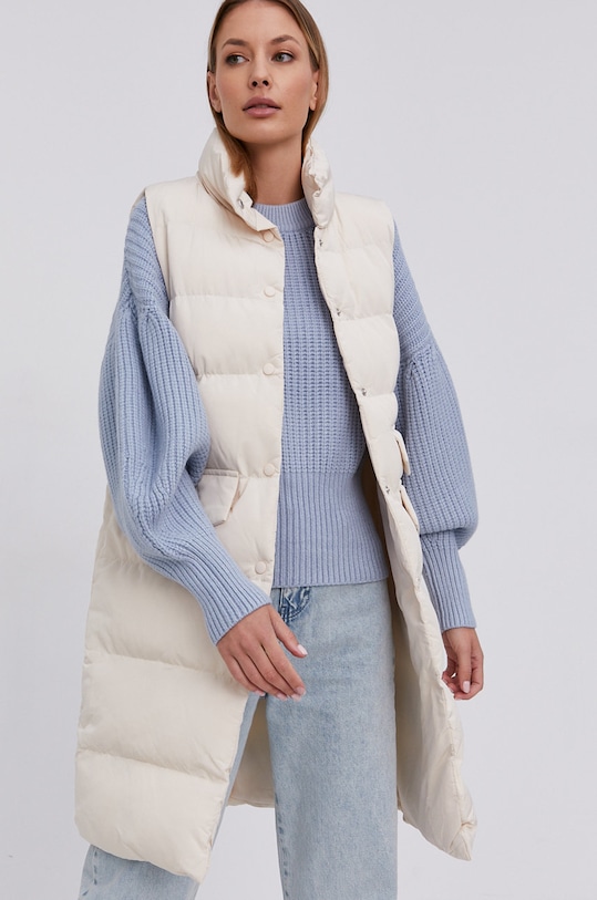 Answear Lab Vestă D7227.3.KR bej WZ21