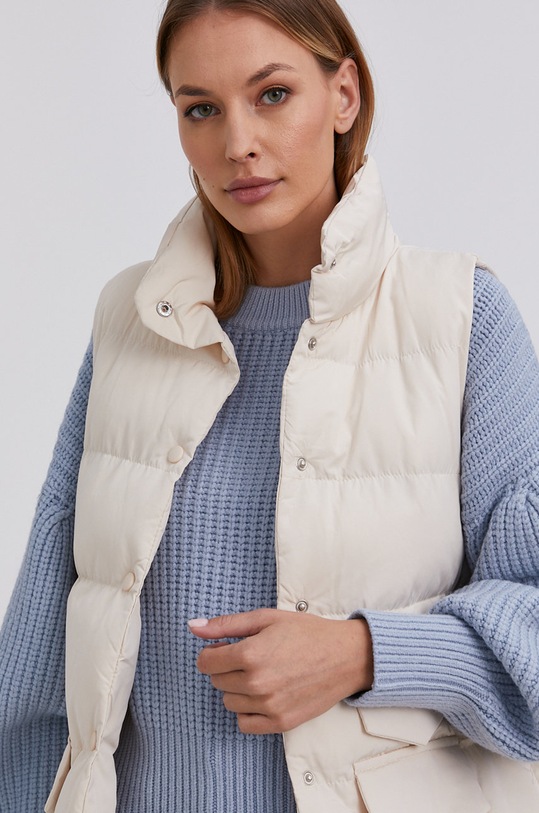 Answear Lab Vestă bej D7227.3.KR