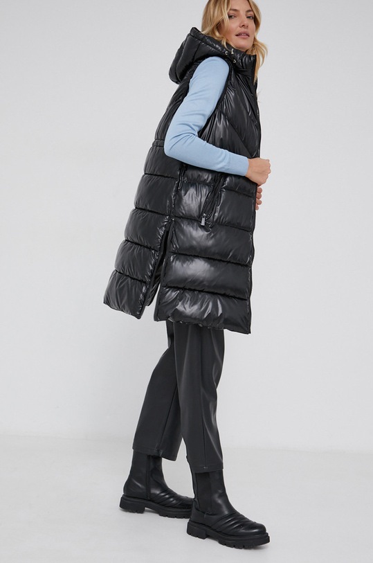 Answear Lab Bezrękawnik pozostałe czarny AT8306B.AJ