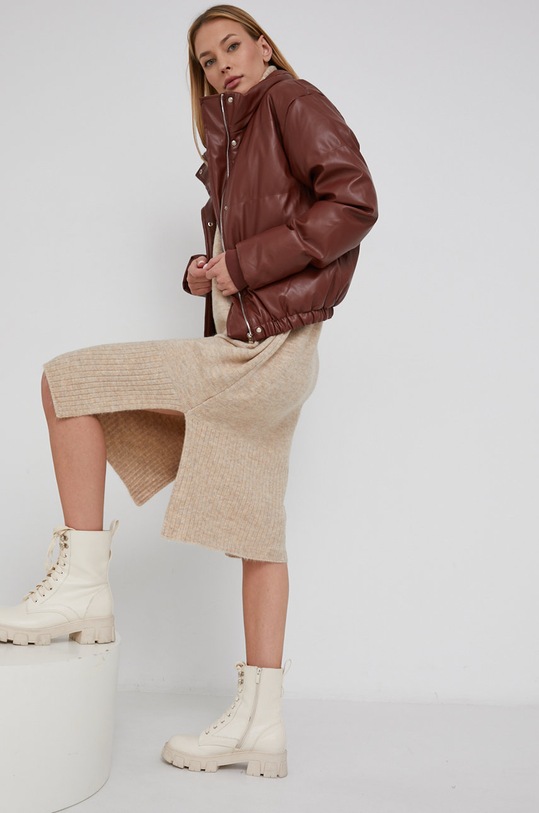 Bunda Answear.LAB zateplené oranžová FH59.1KR