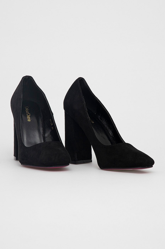 Answear Lab Czółenka Colour Cherie SQ39.1.1.DA czarny WZ21