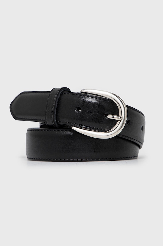 Kožený opasok Answear.LAB čierna H004.1.KR
