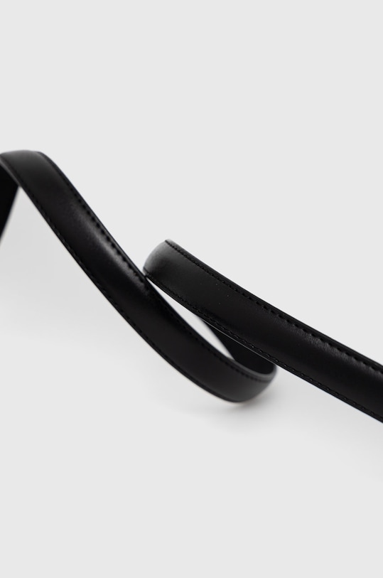 Answear Lab Curea de piele AK002.AJ negru WZ21