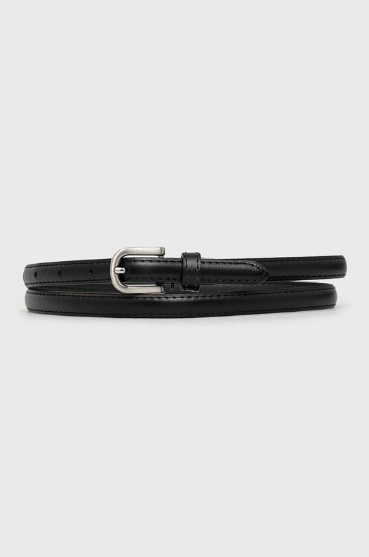 Answear Lab Curea de piele negru H.005.AJ