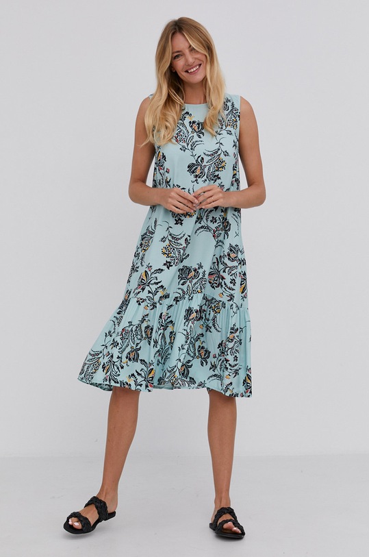 Answear Sukienka turkusowy 25194.1.BP