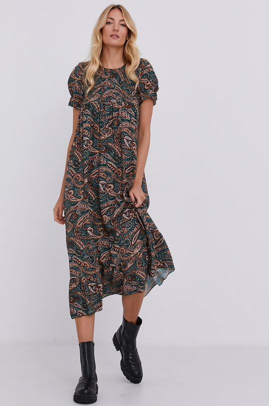 Answear Lab Sukienka casual zielony G3536.1.MB