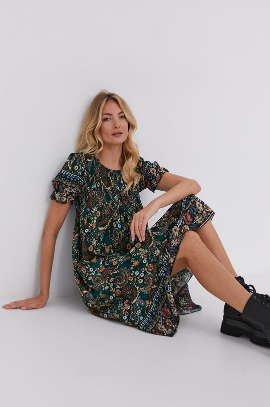 Answear Lab Sukienka casual zielony G3543.2.MB
