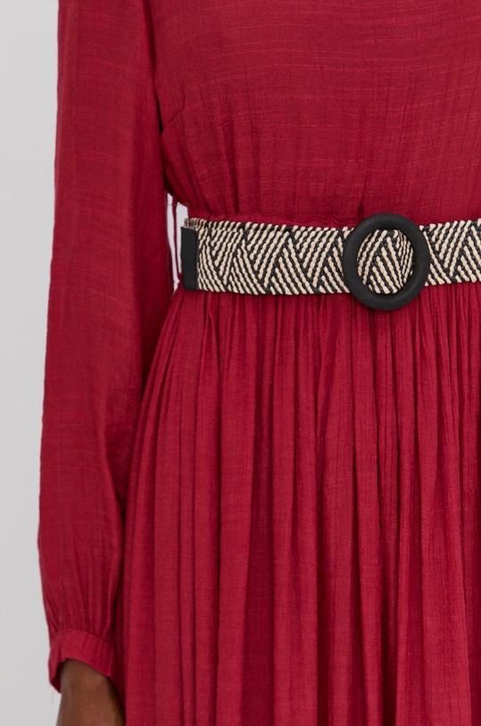 Šaty Answear.LAB L711.3.ML burgundské