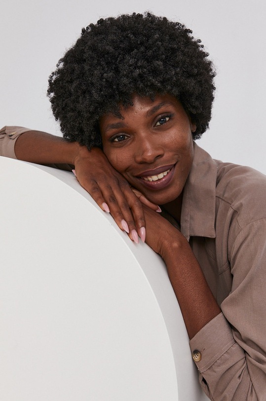 Answear Lab Sukienka beżowy NT441TN.1.DA