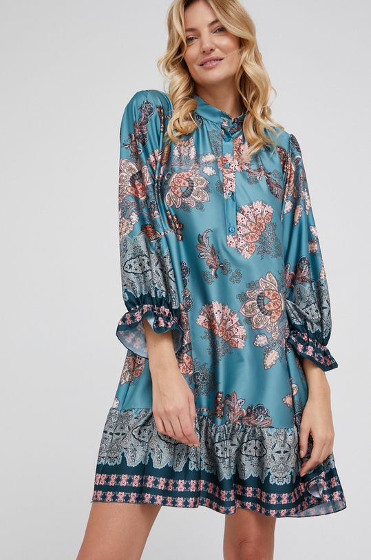 Answear Lab Sukienka 9966.2.KR niebieski WZ21