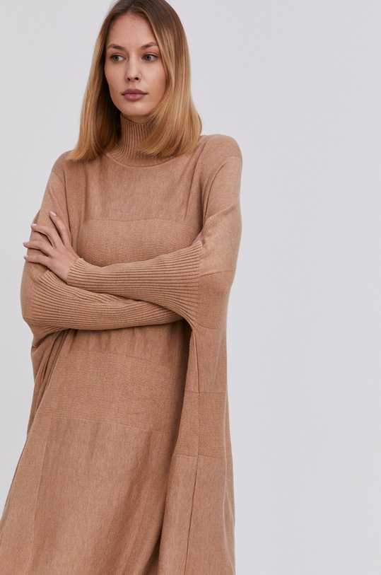 Šaty Answear.LAB H8350.AJ hnedá