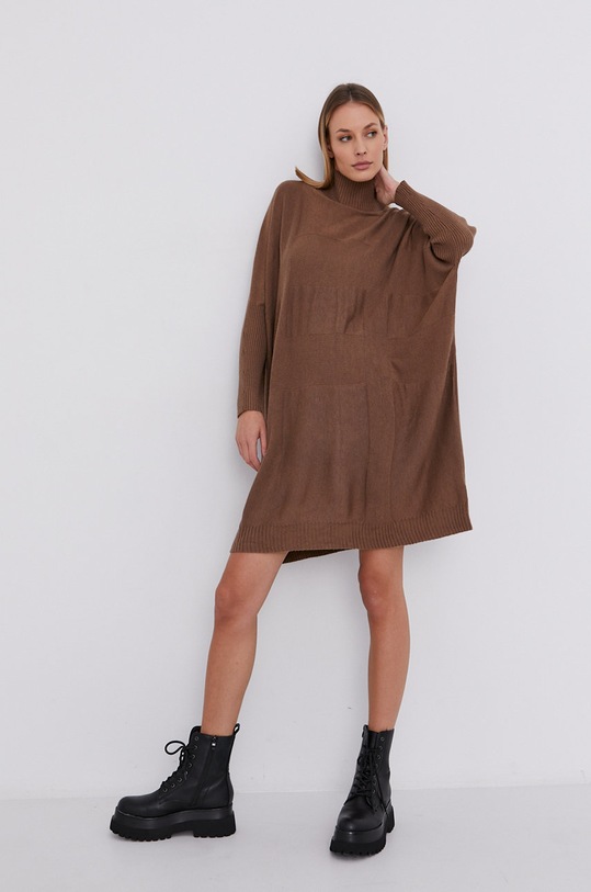 Oblečenie Šaty Answear.LAB H8350.1.AJ hnedá