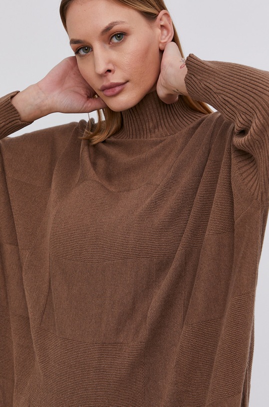 Šaty Answear.LAB hnedá H8350.1.AJ