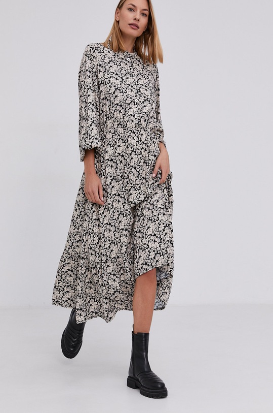 Answear Lab rochie maxi bej 7369.11.4.DA