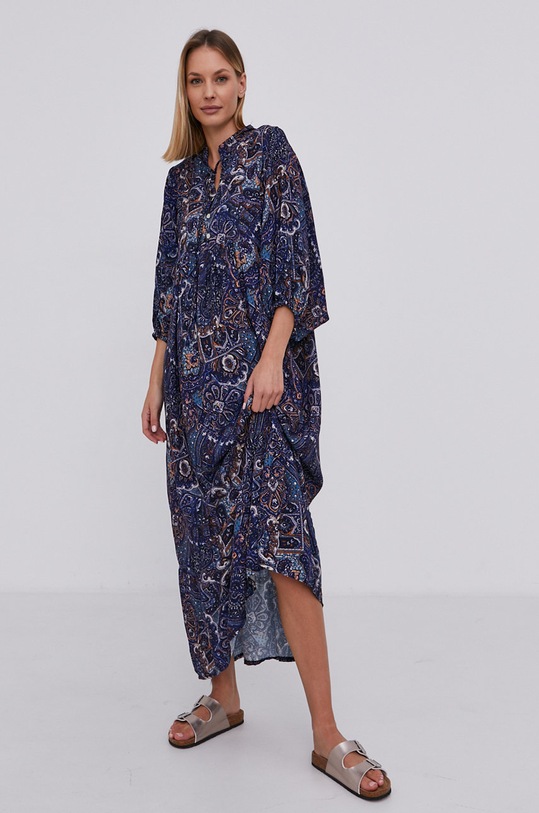 Answear Lab Sukienka 3800.AJ granatowy WZ21