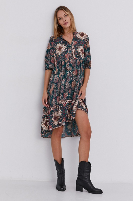 Îmbrăcăminte Answear Lab rochie 3734.3.AJ verde