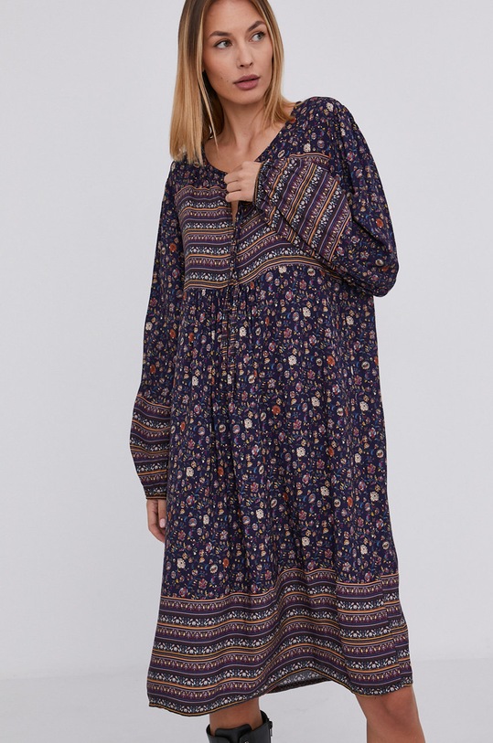 Šaty Answear.LAB tmavomodrá 3071.AJ