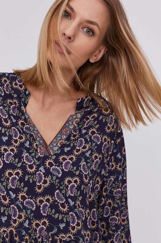 Šaty Answear.LAB 3802.AJ tmavomodrá