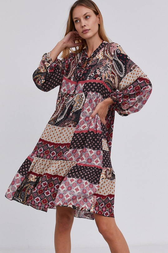 Answear Lab rochie mini rosu 114.1.AJ