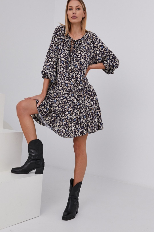 Answear Lab rochie mini albastru 3076.AJ