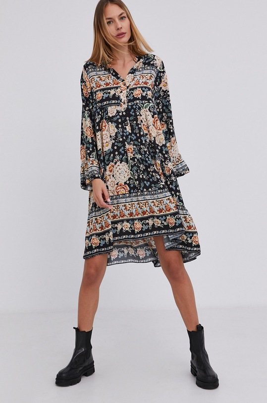 Answear Lab rochie mini negru 3112.AJ