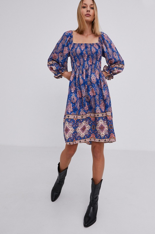 Answear Lab rochie mini albastru 3748.1.AJ