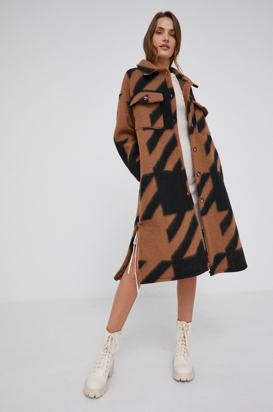 Answear Lab Sukienka 14883.DA beżowy WZ21