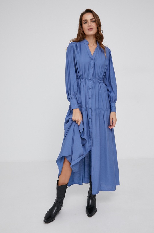 Answear Lab Sukienka W2329.2.AJ niebieski WZ21