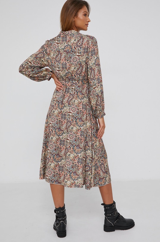 Odzież Answear Lab Sukienka 352673.2.1.AJ beżowy