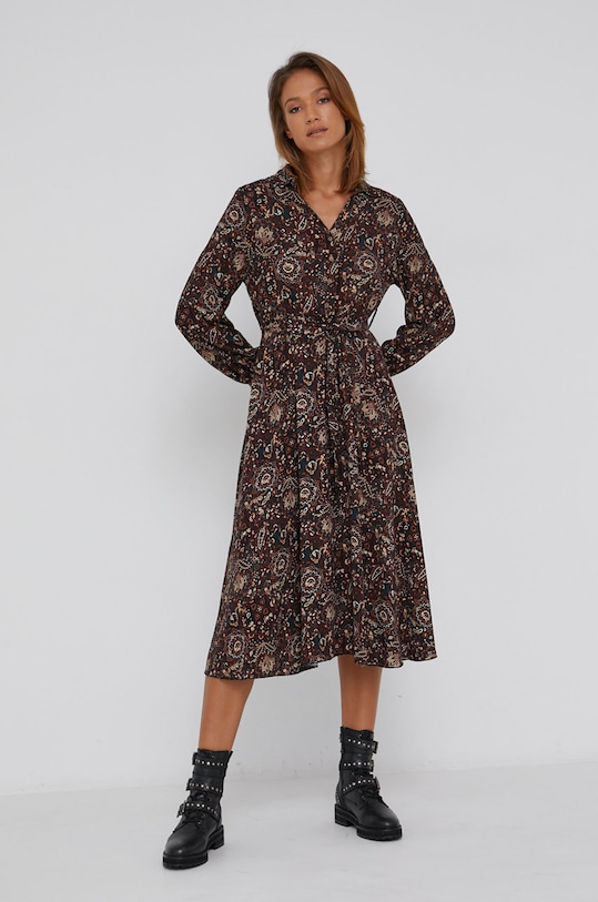 Šaty Answear.LAB 352673.2.2.AJ čierna WZ21