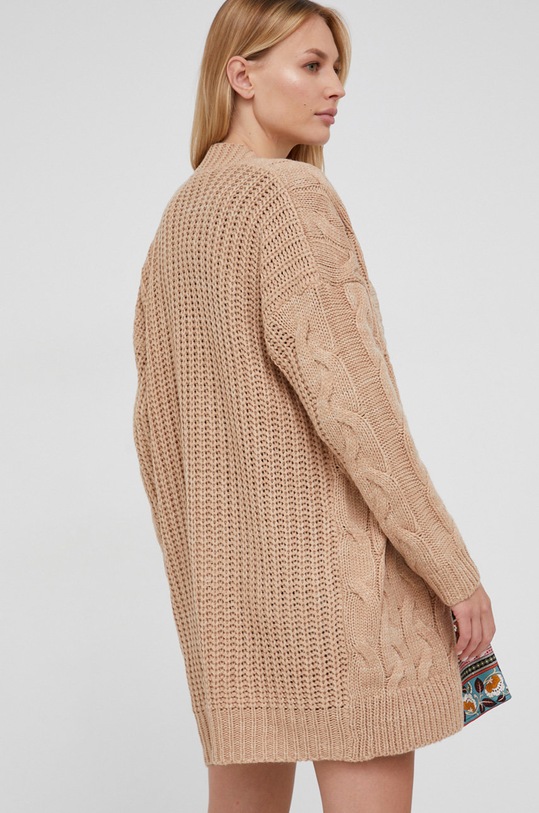 Odzież Answear Lab Kardigan LK.249ORGANICC.1.KR beżowy