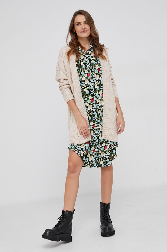 Odzież Answear Lab Kardigan LK.249ORGANICF.1.KR beżowy