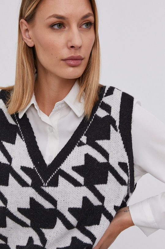 Answear Lab Vestă negru W938.DA