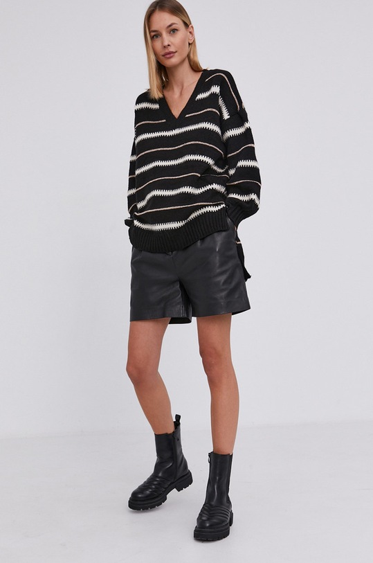 Answear Lab Pulover 50084.AJ negru WZ21