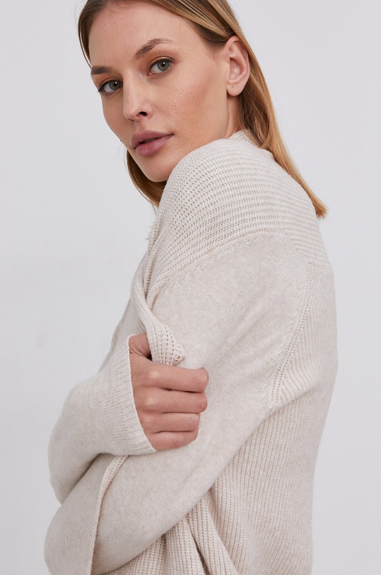 Kardigán Answear.LAB béžová JK843.1.AJ