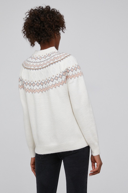 Odzież Answear Lab - Sweter z domieszką wełny J50623.1.AJ beżowy