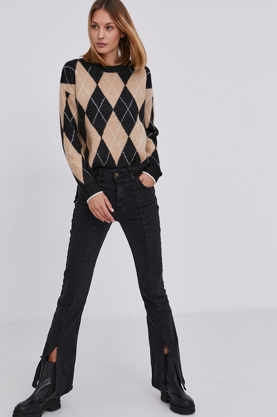 Sveter Answear.LAB J50626.AJ čierna WZ21