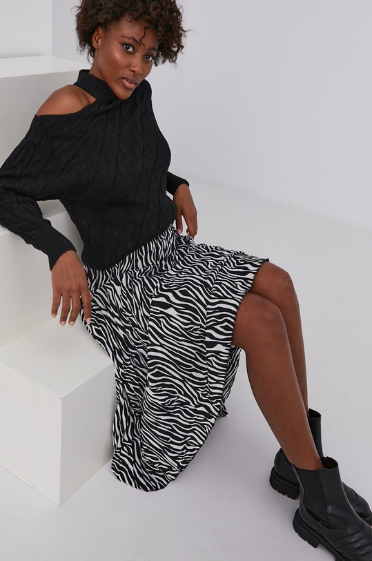 Answear Lab Pulover subtiri negru A18170.AJ