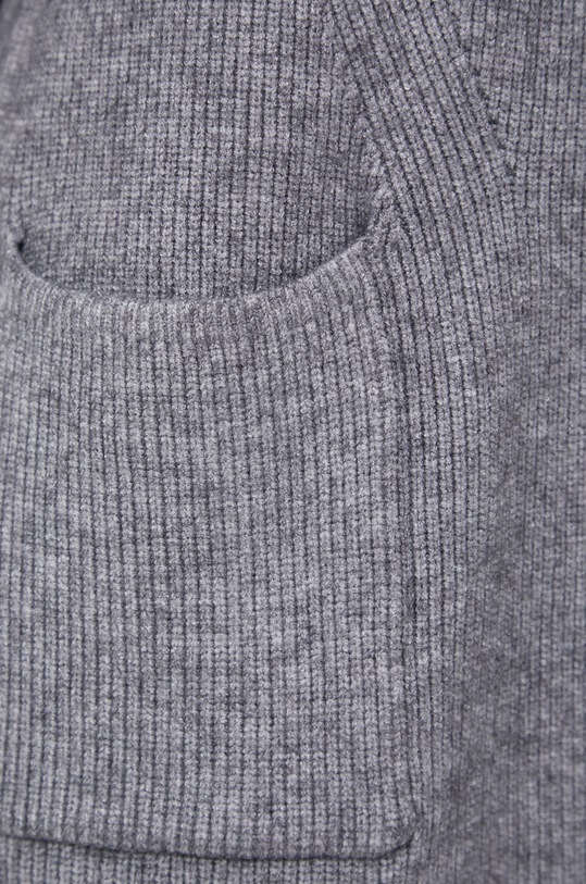 Answear Lab - Kardigan z domieszką wełny YM2028.1.AJ szary