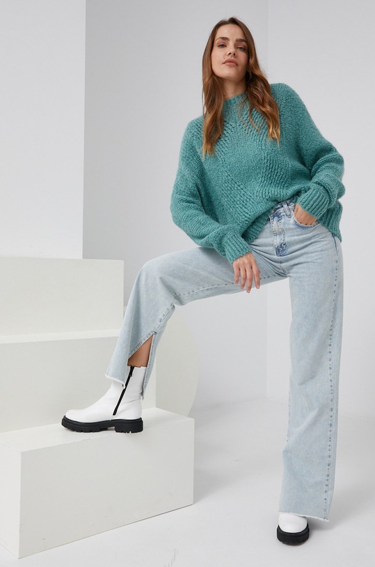 Answear Lab Sweter 5016.AJ zielony WZ21