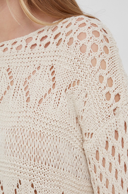 Answear Lab Sweter BIS.4.AJ beżowy