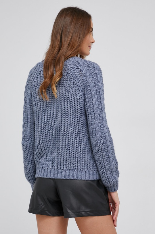 Odzież Answear Lab Sweter z domieszką wełny NT5.1.DA granatowy