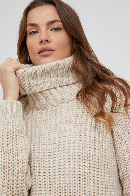 Answear Lab Sweter 2049.AJ beżowy