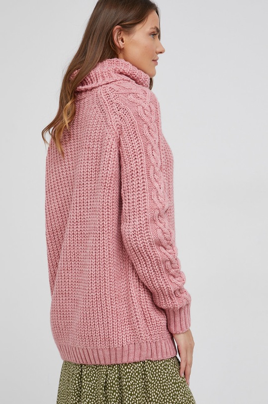 Odzież Answear Lab Sweter 2024.AJ różowy