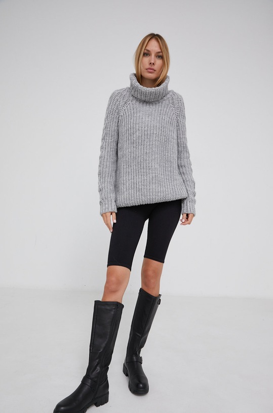Odzież Answear Lab Sweter 2024.1.AJ szary