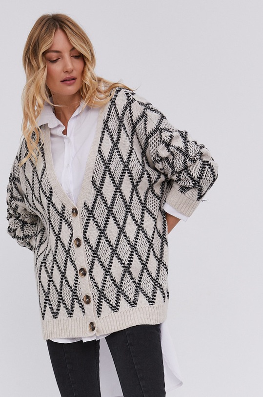 Answear Lab Kardigan 3357.DA beżowy WZ21
