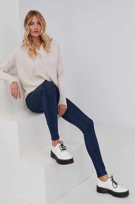Answear Lab Sweter 3341.DA beżowy WZ21