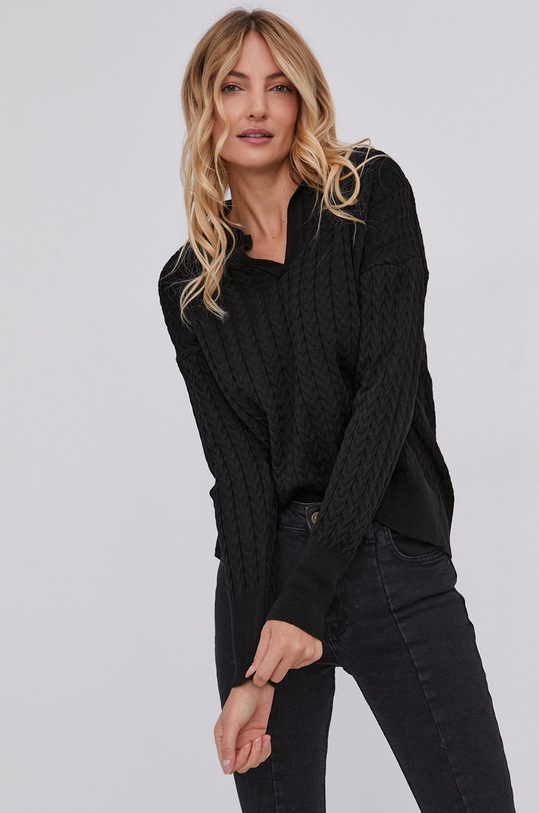 Answear Lab Pulover 3341.1.DA negru WZ21