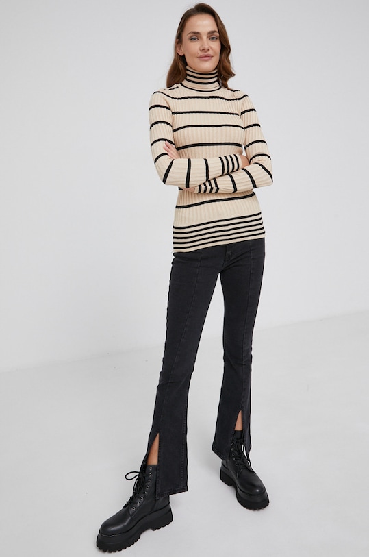 Answear Lab Sweter 3009.DA beżowy WZ21