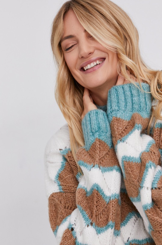 Answear Lab Pulover groase bej TT2913.DA